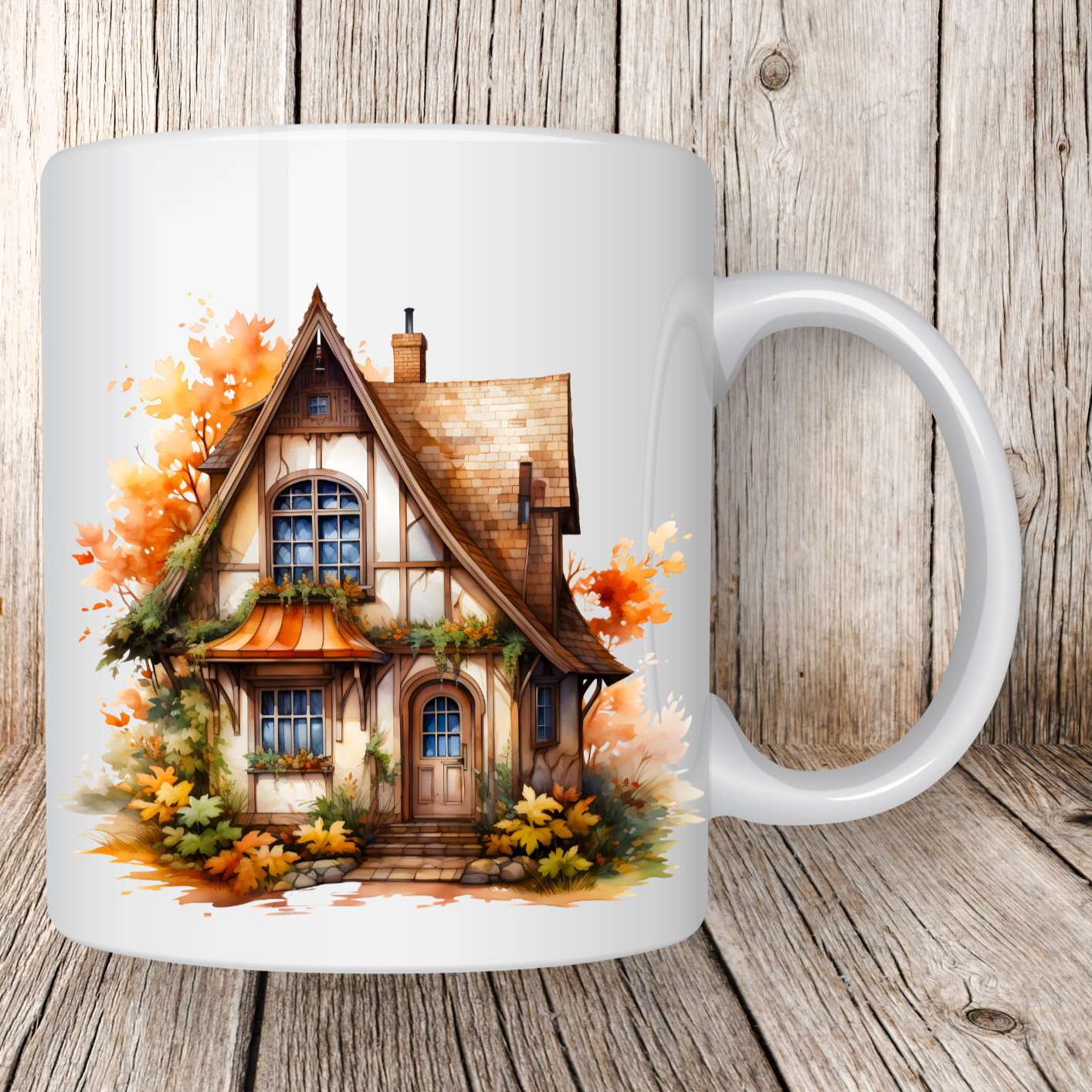 Mug cottage 3 - Collection Automne