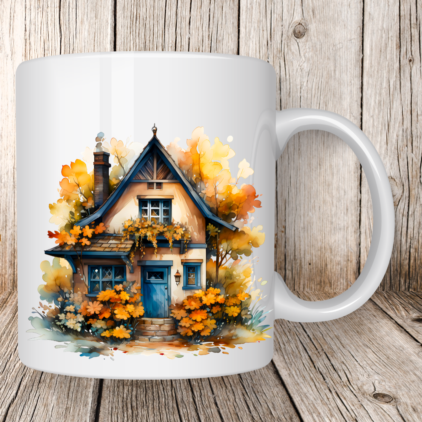 Mug cottage 1 - Collection Automne