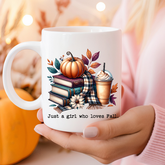 Mug lecture et citrouille 4 - Collection Automne