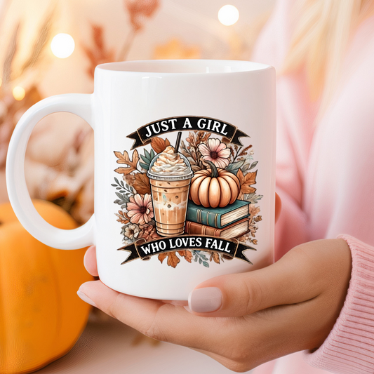 Mug lecture et citrouille 5 - Collection Automne